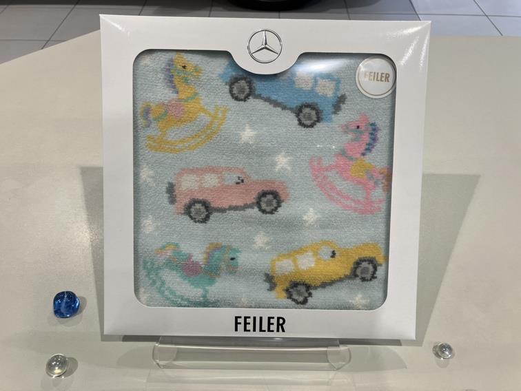 Mercedes-Benz-Feiler　ミニタオル　ドリーム　ライトブルーのご紹介です☆