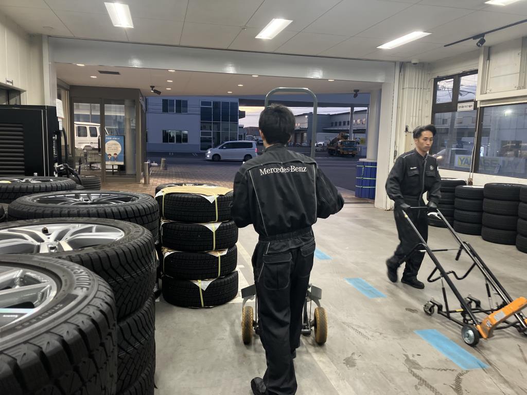 ヤナセタイヤ保管サービス
